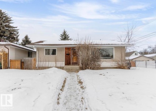 View of ranch-style house - 3810 110 Avenue, Edmonton, AB - Outdoor