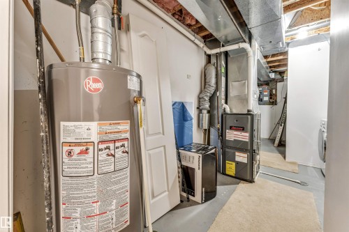 5 1033 Youville Drive W, Edmonton, AB - Indoor Photo Showing Basement