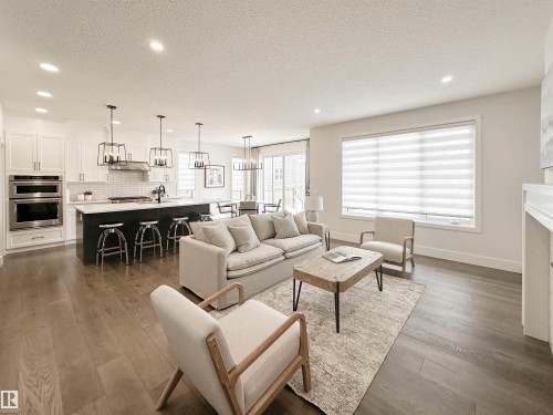 14 Laderoute Place, St. Albert, AB - Indoor Photo Showing Living Room