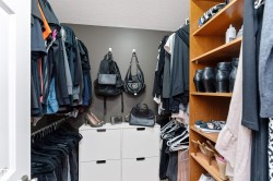 View of walk in closet - 