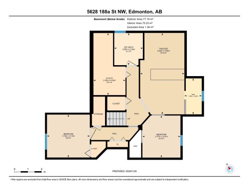 View of floor plan / room layout - 5628 188A Street, Edmonton, AB - Other