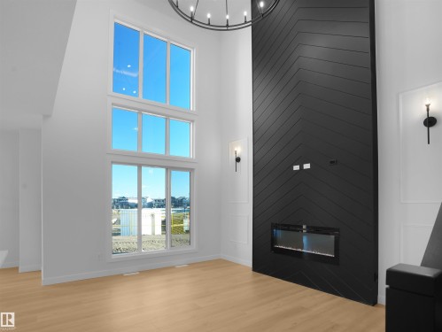 3307 Chernowski Way Sw, Edmonton, AB - Indoor With Fireplace