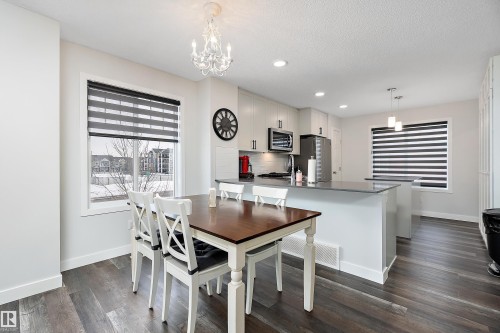 1 3305 Orchards Link, Edmonton, AB - Indoor Photo Showing Dining Room