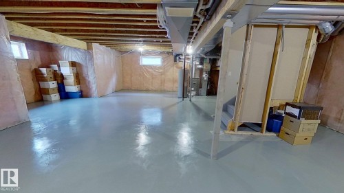 1157 Tory Road, Edmonton, AB - Indoor Photo Showing Basement