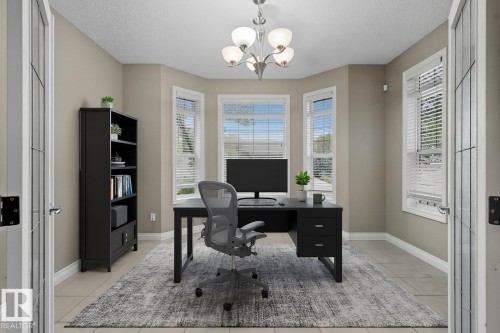 976 Hollingsworth Bend, Edmonton, AB - Indoor Photo Showing Office