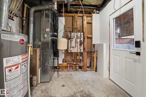 120 Premiere Crescent, Blackfalds, AB - Indoor Photo Showing Basement