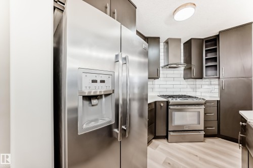 2123 32 Street, Edmonton, AB - Indoor Photo Showing Kitchen With Upgraded Kitchen