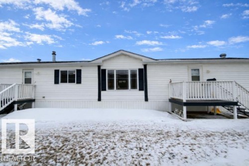 4805 49 Avenue, Wetaskiwin, AB - Outdoor With Deck Patio Veranda With Exterior