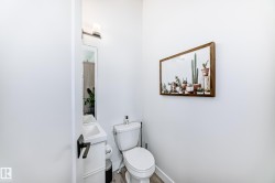 Bathroom with toilet and vanity - 