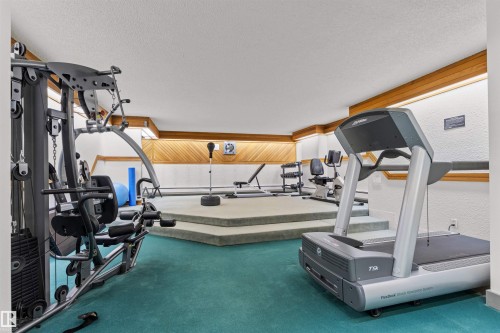 602 9929 113 Street, Edmonton, AB - Indoor Photo Showing Gym Room