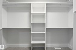 Walk in closet with carpet floors - 