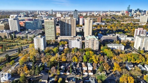 View of city with a tree filled landscape - 11121 81 Avenue, Edmonton, AB - Outdoor With View