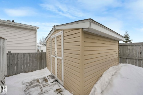 10x10 storage shed - 2055 Aspen Crescent, Leduc, AB - Outdoor With Exterior