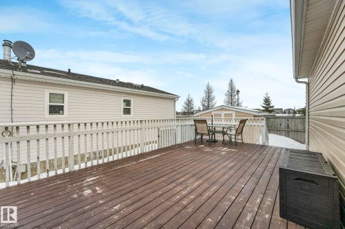 24'x13' deck - 2055 Aspen Crescent, Leduc, AB - Outdoor With Deck Patio Veranda With Exterior