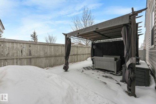 great space for the "hot tub" - 2055 Aspen Crescent, Leduc, AB - Outdoor With Exterior