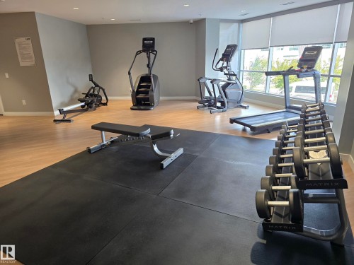 206 1316 Windermere Way, Edmonton, AB - Indoor Photo Showing Gym Room