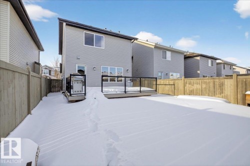 3623 13 Street, Edmonton, AB - Outdoor With Deck Patio Veranda With Exterior