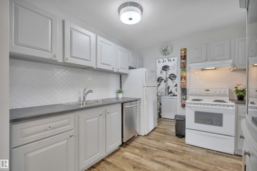 5926 172 Street, Edmonton, AB - Indoor Photo Showing Kitchen With Double Sink