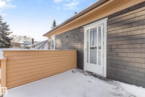 Entrance to property - 10921 126 Street, Edmonton, AB - Outdoor With Exterior