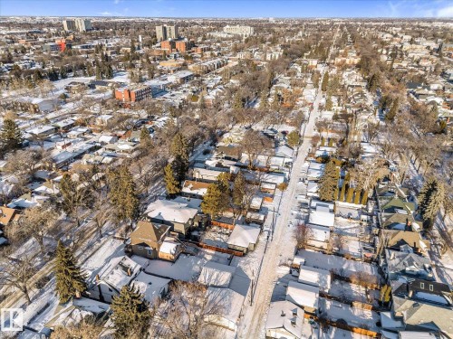 View of property location with nearby urban area - 10921 126 Street, Edmonton, AB - Outdoor With View