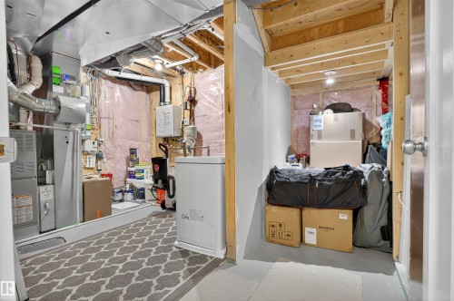 618 Adams Way Sw, Edmonton, AB - Indoor Photo Showing Basement