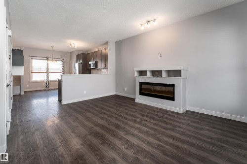 16740 120 Street, Edmonton, AB - Indoor Photo Showing Living Room With Fireplace