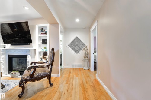 9720 65 Avenue, Edmonton, AB - Indoor With Fireplace