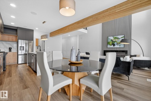 34 Eldridge Point(E), St. Albert, AB - Indoor Photo Showing Dining Room