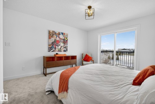 34 Eldridge Point(E), St. Albert, AB - Indoor Photo Showing Bedroom