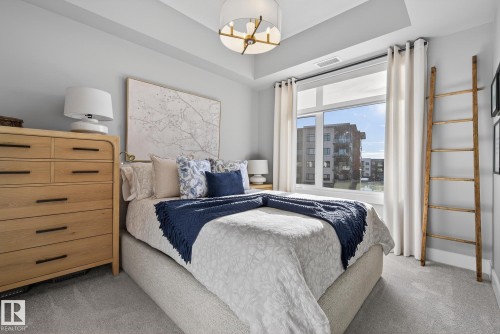 401 7471 May Common, Edmonton, AB - Indoor Photo Showing Bedroom