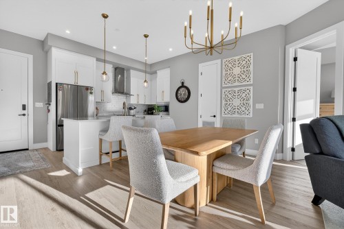 401 7471 May Common, Edmonton, AB - Indoor Photo Showing Dining Room