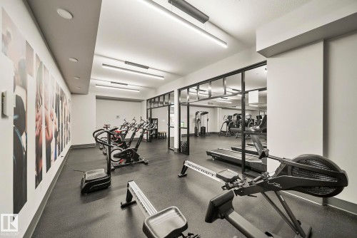 401 7471 May Common, Edmonton, AB - Indoor Photo Showing Gym Room