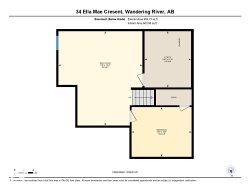 View of property floor plan - 34 Ella Mae Crescent, Athabasca Town, AB - Other
