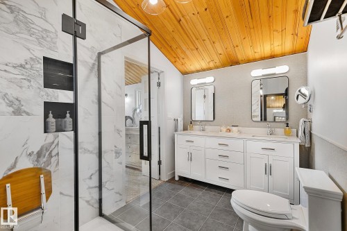 #1 Martin Road, Rural Lac Ste. Anne County, AB - Indoor Photo Showing Bathroom
