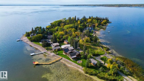 #1 Martin Road, Rural Lac Ste. Anne County, AB - Outdoor With Body Of Water With Deck Patio Veranda With View