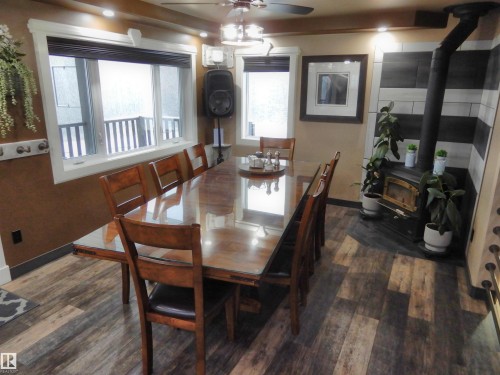 5208 Twp Road 505, Rural Parkland County, AB - Indoor Photo Showing Dining Room