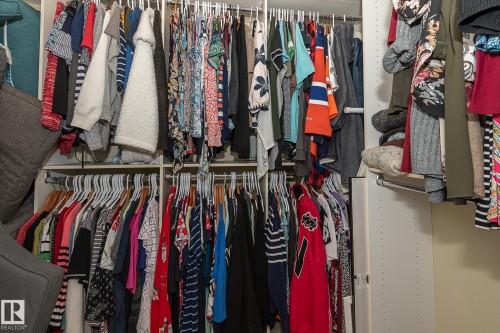 View of spacious closet - 20628 49 Avenue, Edmonton, AB - Indoor With Storage