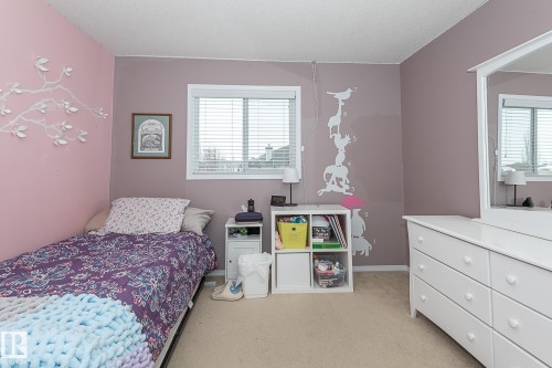 Bedroom with light colored carpet - 20628 49 Avenue, Edmonton, AB - Indoor Photo Showing Bedroom