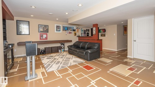Living area featuring recessed lighting - 20628 49 Avenue, Edmonton, AB - Indoor Photo Showing Other Room