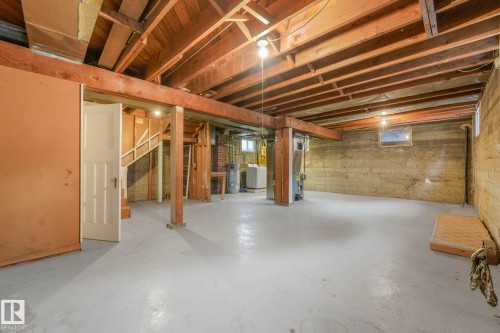 10429 Saskatchewan Drive, Edmonton, AB - Indoor Photo Showing Basement