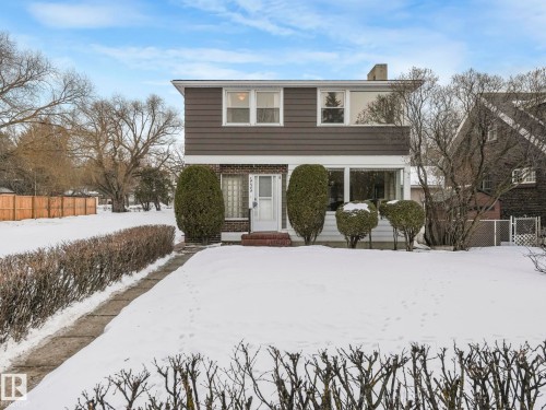 10429 Saskatchewan Drive, Edmonton, AB - Outdoor With Facade