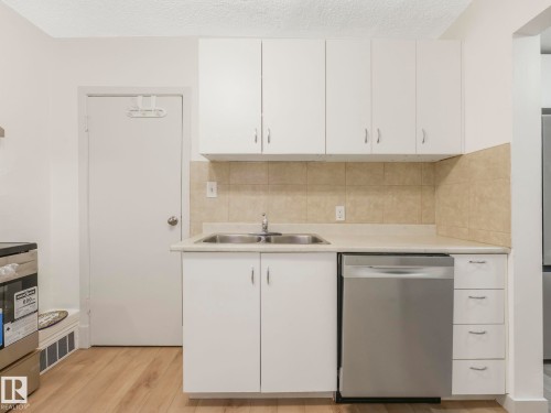 11927 95A Street, Edmonton, AB - Indoor Photo Showing Kitchen With Double Sink