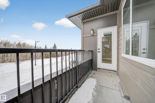 View of balcony - 6115 Crawford Drive, Edmonton, AB - Outdoor With Balcony With Exterior