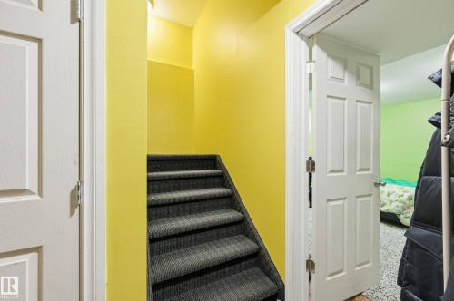 View of stairs - 3010 32 Avenue Nw, Edmonton, AB - Indoor Photo Showing Other Room