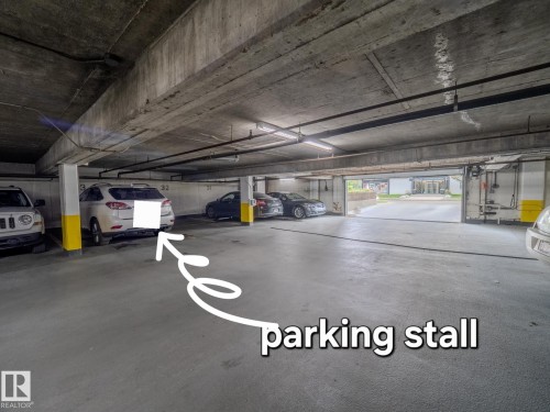 1403 10160 115 Street, Edmonton, AB - Indoor Photo Showing Garage