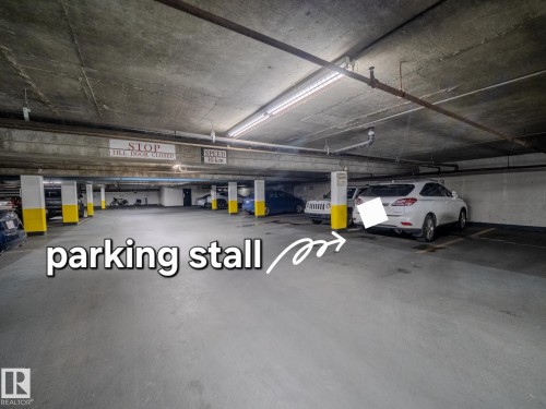 1403 10160 115 Street, Edmonton, AB - Indoor Photo Showing Garage