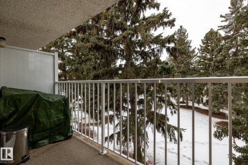 Balcony featuring grilling area - 307 5730 Riverbend Road, Edmonton, AB - Outdoor