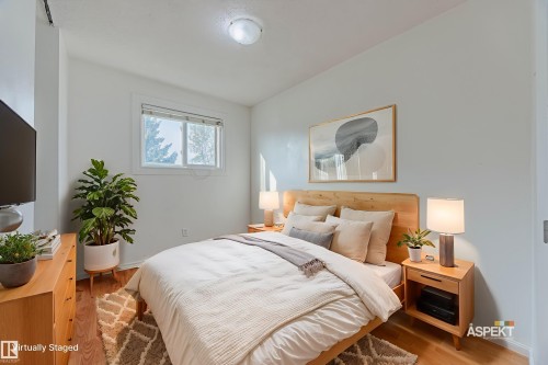 Staged view of the Bedroom 2 - 2551 135 Avenue, Edmonton, AB - Indoor Photo Showing Bedroom