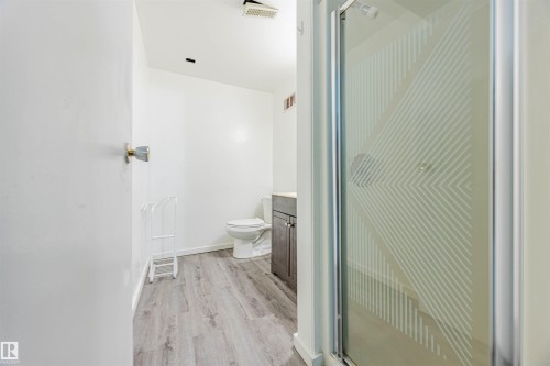 3-pce bath in the lower level - 2551 135 Avenue, Edmonton, AB - Indoor Photo Showing Bathroom