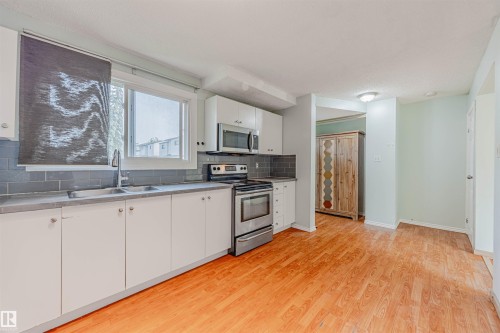 2551 135 Avenue, Edmonton, AB - Indoor Photo Showing Kitchen With Double Sink
